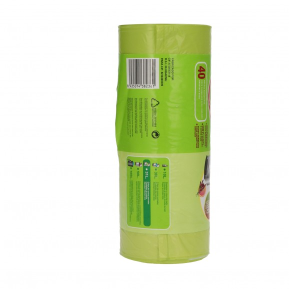 CAMPOS ELISEOS B. BASURA VERDE 31L 40U