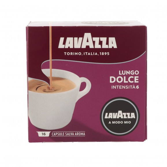 Café en capsules Dolce, 16 unités. Lavazza