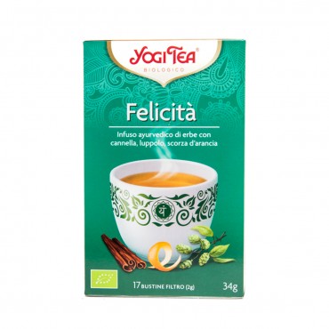 YOGI TEA INF.BONHEUR BIO 30G 17S