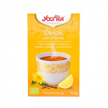 YOGI TEA DETOX CITRON BIO 30,6G 17S