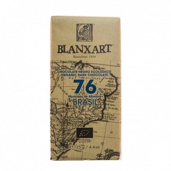 BLANXART CHOCO 76% BRASIL ECO 125GR