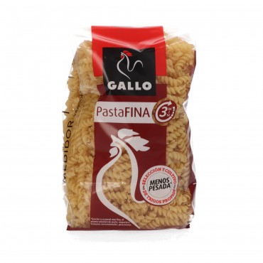 Spirales de pâtes fines, 400 g. Gallo