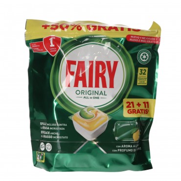 FAIRY TEN1 LLIMONA CAPSULES 18+11U