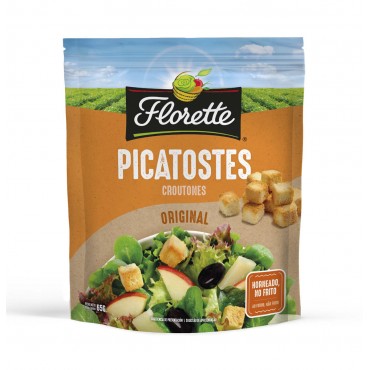 Picatostes naturales, 65 g. Florette