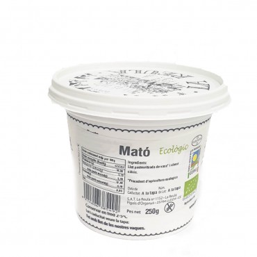 Mató ECO, 250 g. La Reula