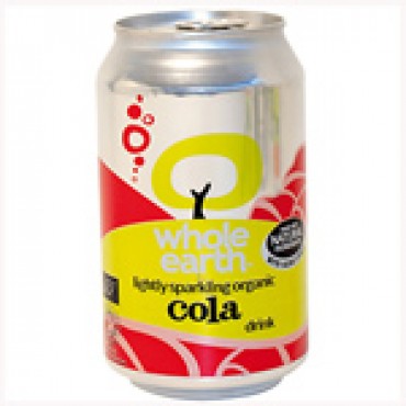 Refresc de cola sense sucre, 330 ml. Whole Earth
