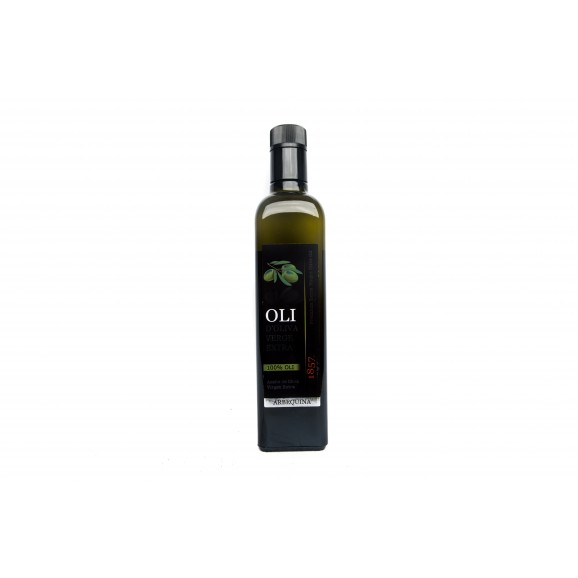 Oli d'oliva verge extra arbequina, 500 ml. 1857