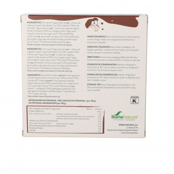 SORIA N.HAMBURGUESA BOLETUS 100G X2