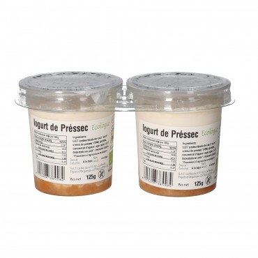 LA REULA YOGUR MELOCOTON 125GR X2