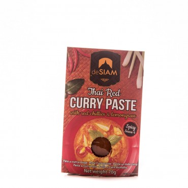 DESIAM PASTA CURRY ROJO 70GR