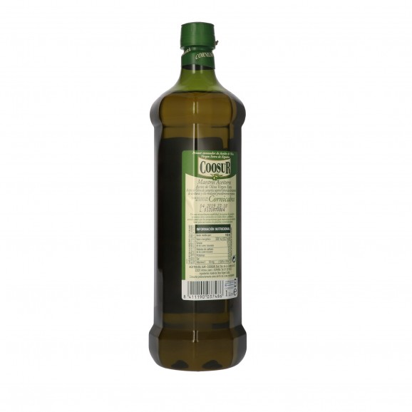 Aceite de oliva virgen extra cornicabra, 1 l. Coosur