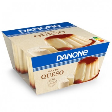 Flan au fromage, 4 unités. Danone