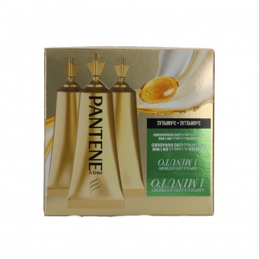 Traitement capillaire en ampoules 1 minute, 3 unités de 15 ml. Pantene