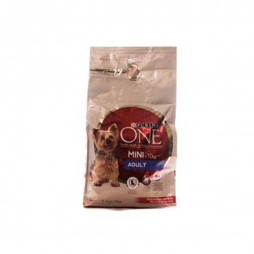 PURINA ONE M.DOG ADLT BUEY-ARROZ 1,5KG