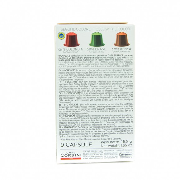 C.DELL'ARABICA SELECCION CAP.X9