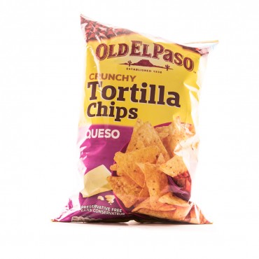 Xips de tortilla amb formatge, 185 g. Old El Paso