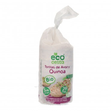 Galettes de riz et quinoa, 120 g. Ecocesta