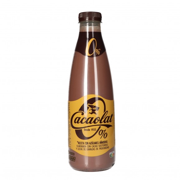 Cacaolat zero en botella, 1 l. Cacaolat