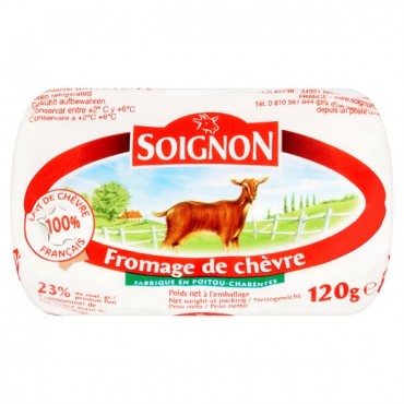 SOIGNON BUCHETTE CHEVRE 120G