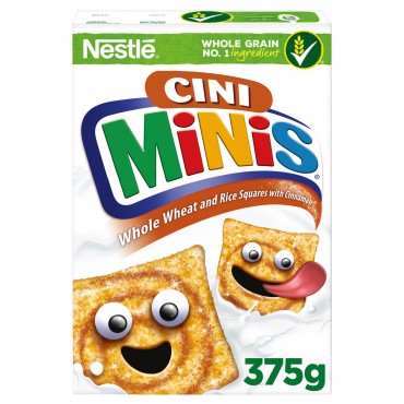 Cereals amb canyella Cini Minis, 375 g. Nestlé