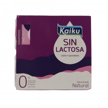 KAIKU YOGUR NAT.DESNATADO S/L X4