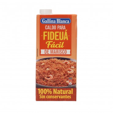 Bouillon pour fideuà (spécialité valencienne aux vermicelles), 1 l. Gallina Blanca