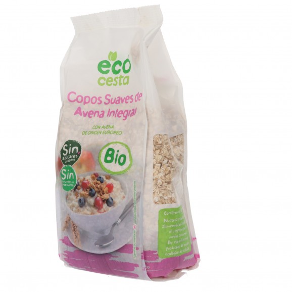 Copos de avena integral, 500 g. Ecocesta