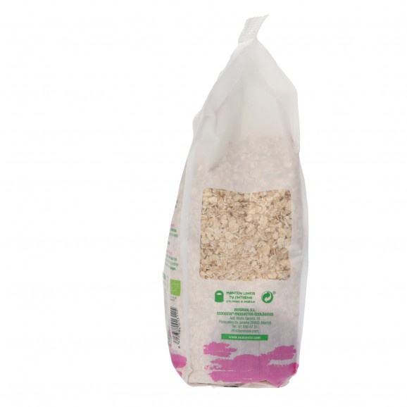 Copos de avena integral, 500 g. Ecocesta