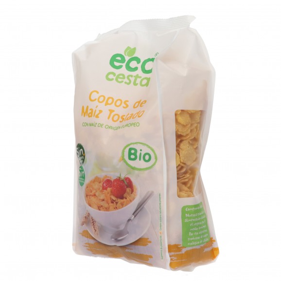 Copos de trigo tostado, 400 g. Ecocesta