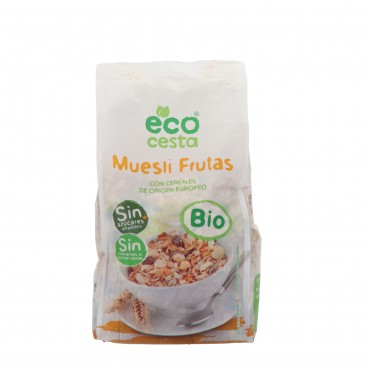 Céréales muesli aux 4 fruits, 500 g. Ecocesta