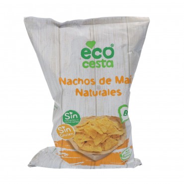 Nachos de blé nature, 125 g. Ecocesta