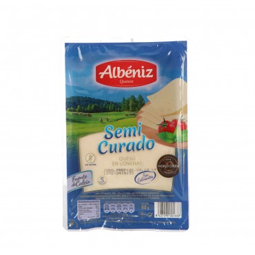 ALBENIZ SEMICURADO LONCHAS 70GR