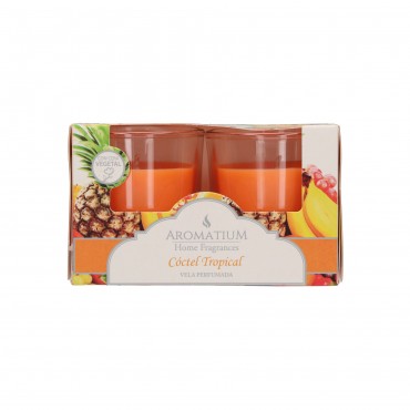 Espelma còctel, 2 unitats de 75 g. Aromatium