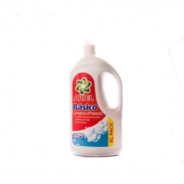 ARIEL BASICO DETERG. LIQ. 2x60 DOSIS 6L