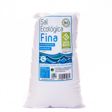 Sel fin du delta de l'Èbre, 1 kg. Sol Natural