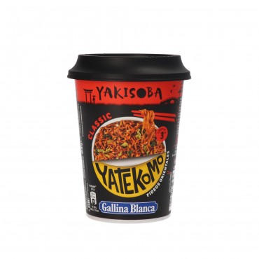Fideos instantáneos Yatekomo de yakisoba, 93 g. Gallina Blanca