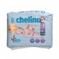 Bolquers T-3 per a nadons de 4-10 kg, 36 unitats. Chelino