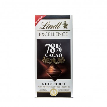 Xocolata 78 % cacau Excellence, 100 g. Lindt