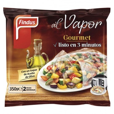 FINDUS LEGUMES GOURMET VAPEUR 350G