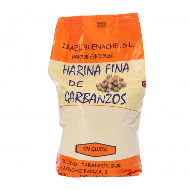 Farina de cigrons sense gluten, 500 g. I. Buenache