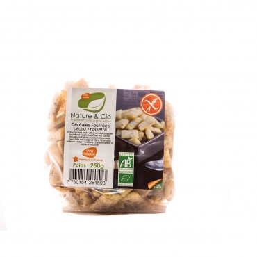 N&C CEREALS XOCO-AVELLANA 250GR