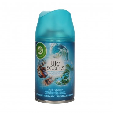 Recharge de désodorisant Freshmatic Oasis Turquoise, 250 ml. Air Wick