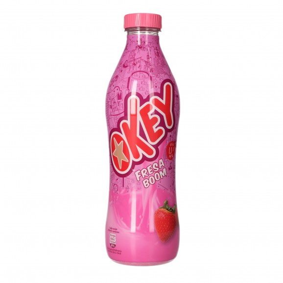 Milk-shake à la fraise, 750 ml. Okey