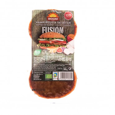 BIOGRA BURGUER FORMATGE-MANGO-FIGA 160G