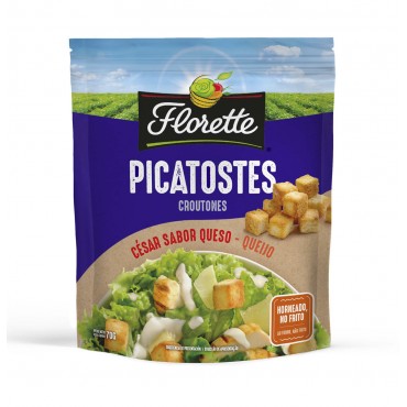 Picatostes para ensalada César, 70 g. Florette