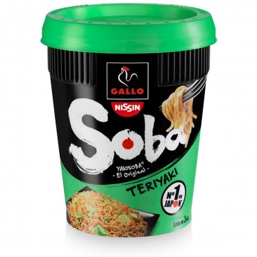 NISSIN GALLO SOBA TERIYAKI POT 90G