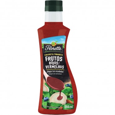 FLORETTE VINAGRETA FRUITS VERMELLS 250G