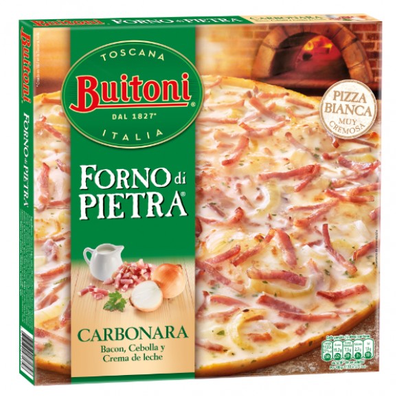 Pizza carbonara Forno di Pietra, 300 g. Buitoni