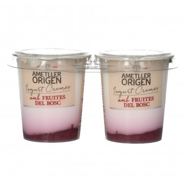 AMETLLER BICAPA FRUTOS ROJOS 125G X 2U.