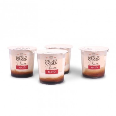 AMETLLER FLAN REQUESON 110GR X4